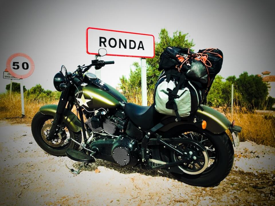 Mit der Harley nach Spanien 3 - Verloren in den Pyrenaeen - Ankunft Ronda