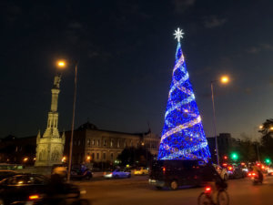 Wochenende in Madrid - Crossroad Weihnachtsbaum