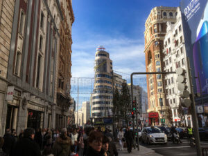 Wochenende in Madrid - Gran Via